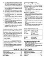 Poulan Pro Owners Manual, 2008 page 3