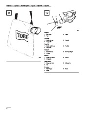 Toro 51557 Super Blower Vac Owners Manual, 1996 page 8