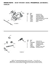 Poulan Pro Owners Manual, 2010 page 27