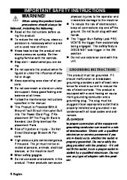 Kärcher Owners Manual page 4
