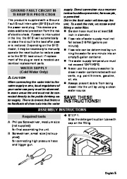 Kärcher Owners Manual page 5