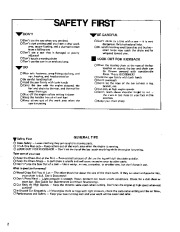 Poulan Owners Manual, 1980 page 2