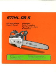 STIHL Owners Manual page 1