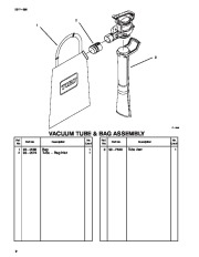 Toro 51557 Super Blower Vac Parts Catalog, 1995 page 2