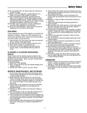 Simplicity 1694404 Legacy LX 2000 2900 Series Snow Blower Owners Manual page 4