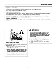 Simplicity 1694404 Legacy LX 2000 2900 Series Snow Blower Owners Manual page 6