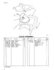 Toro 38025 1800 Power Curve Snowthrower Parts Catalog, 1995 page 4