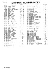 Toro 38025 1800 Power Curve Snowthrower Parts Catalog, 1995 page 6