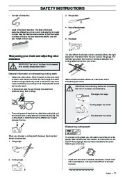 Husqvarna 55 Rancher Chainsaw Owners Manual, 2001,2002,2003,2004,2005 page 11