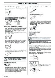 Husqvarna 55 Rancher Chainsaw Owners Manual, 2001,2002,2003,2004,2005 page 12