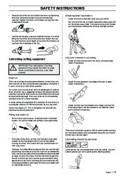 Husqvarna 55 Rancher Chainsaw Owners Manual, 2001,2002,2003,2004,2005 page 13