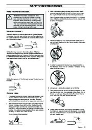 Husqvarna 55 Rancher Chainsaw Owners Manual, 2001,2002,2003,2004,2005 page 15