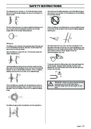 Husqvarna 55 Rancher Chainsaw Owners Manual, 2001,2002,2003,2004,2005 page 21