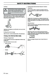 Husqvarna 55 Rancher Chainsaw Owners Manual, 2001,2002,2003,2004,2005 page 22