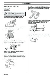 Husqvarna 55 Rancher Chainsaw Owners Manual, 2001,2002,2003,2004,2005 page 24