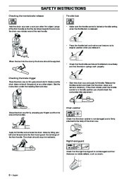 Husqvarna 55 Rancher Chainsaw Owners Manual, 2001,2002,2003,2004,2005 page 8