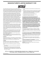 MTD 08M Push Lawn Mower Owners Manual page 28