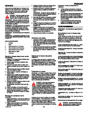 Murray 627808X5A Snow Blower Owners Manual page 22