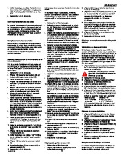 Murray 627808X5A Snow Blower Owners Manual page 27