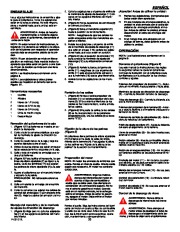 Murray 627808X5A Snow Blower Owners Manual page 33