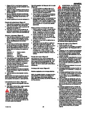 Murray 627808X5A Snow Blower Owners Manual page 34