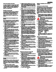 Murray 627808X5A Snow Blower Owners Manual page 38