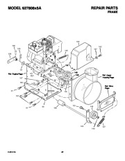 Murray 627808X5A Snow Blower Owners Manual page 42