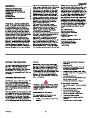 Murray 627808X5A Snow Blower Owners Manual page 9