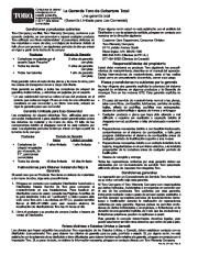 Toro 20033 Super Recycler Mower Manual del Propietario, 2004 page 24