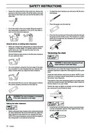Husqvarna 362XP 365 372XP Chainsaw Owners Manual, 2004 page 12