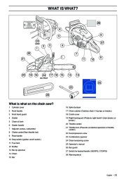 Husqvarna 362XP 365 372XP Chainsaw Owners Manual, 2004 page 23