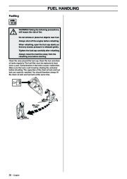 Husqvarna 362XP 365 372XP Chainsaw Owners Manual, 2004 page 26