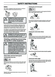 Husqvarna 362XP 365 372XP Chainsaw Owners Manual, 2004 page 7