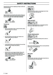 Husqvarna 362XP 365 372XP Chainsaw Owners Manual, 2004 page 8