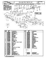 Poulan Pro 330 Chainsaw Parts List page 1
