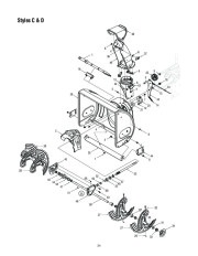 MTD 6DE C D Style Snow Blower Owners Manual page 24