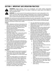 MTD 6DE C D Style Snow Blower Owners Manual page 3