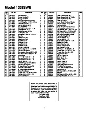 MTD Cub Cadet 1333S WE Snow Blower Owners Manual page 17