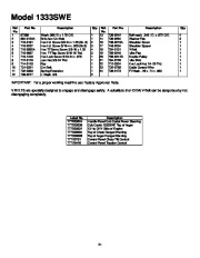 MTD Cub Cadet 1333S WE Snow Blower Owners Manual page 21