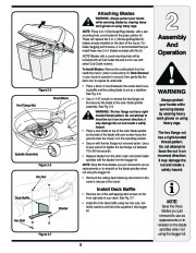 MTD Troy-Bilt 190 192 Triple Rear Bagger Lawn Mower Owners Manual page 5