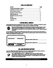 MTD Yard Man 31AH553G401 Electric Snow Blower Owners Manual page 2