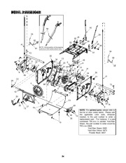MTD Yard Man 31AH553G401 Electric Snow Blower Owners Manual page 24