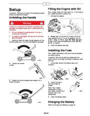 Toro 20049 Toro 22-inch Recycler Lawnmower Owners Manual, 2005 page 5