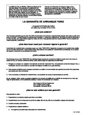 Toro 20030, 20042, 20043, 20045 Toro Super Recycler Mower, SR-21P Manual del Propietario, 2001 page 27