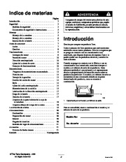 Toro 20030, 20042, 20043, 20045 Toro Super Recycler Mower, SR-21P Manual del Propietario, 2001 page 3