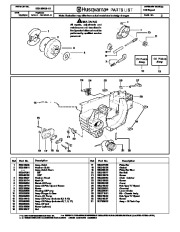 Husqvarna 142 Chainsaw Spare Parts Manual, 2001,2002,2003,2004,2005 page 4