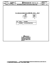 Husqvarna 142 Chainsaw Spare Parts Manual, 2001,2002,2003,2004,2005 page 6