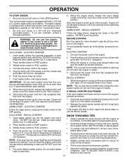 Husqvarna 10527SBE Snow Blower Owners Manual, 2006,2007,2008 page 13