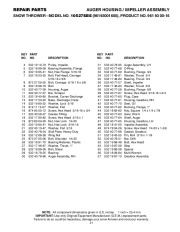 Husqvarna 10527SBE Snow Blower Owners Manual, 2006,2007,2008 page 21