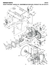 Husqvarna 10527SBE Snow Blower Owners Manual, 2006,2007,2008 page 26